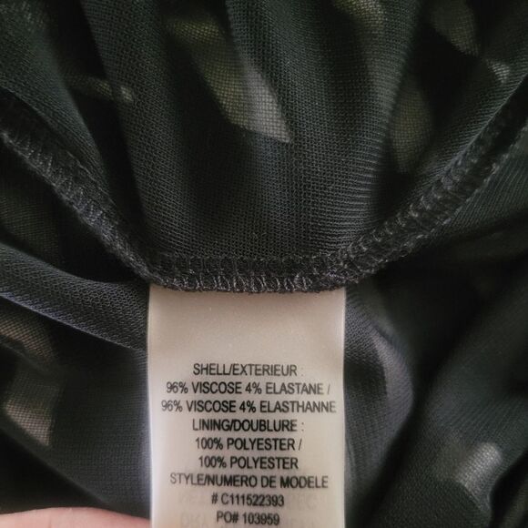 Alice + Olivia Striped Ruched Side Dress Size S - Picture 6 of 6